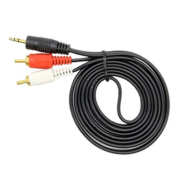 کابل تبدیل جک 3.5 میلیمتری به RCA مدل 001 به طول 1.5 متر